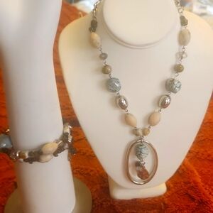 Chicos necklace and bracelet